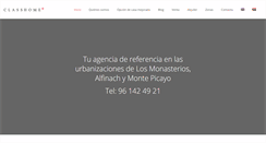 Desktop Screenshot of classhome.es